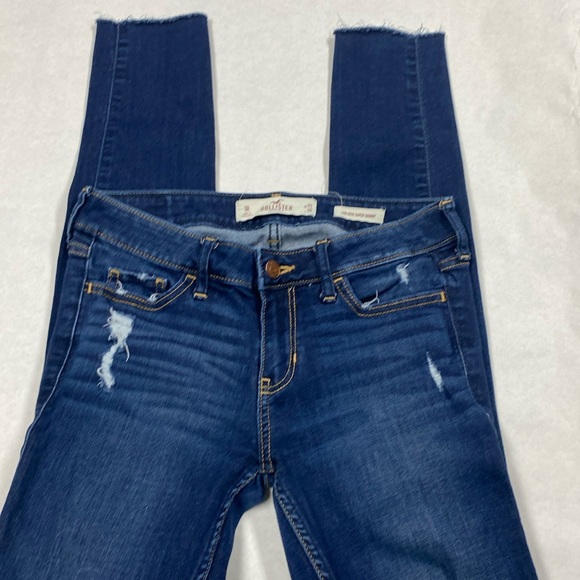 Women’s Hollister brand denim Jeans Lo Rise Super Skinny Jegging Stretch juniors - Picture 1 of 6